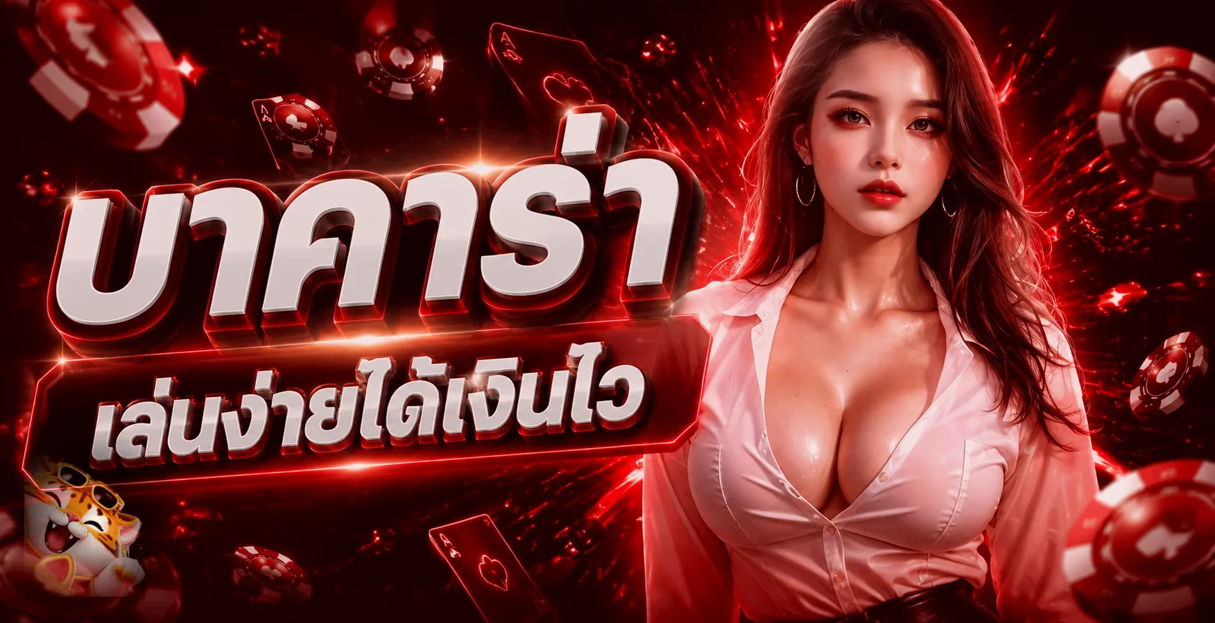 หมวดเกมบาคาร่าและสล็อตบน TGAONE888